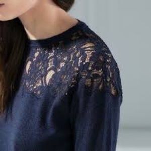 Zara lace sweater
